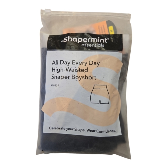 NWT Shapermint Essentials All Day Every Day High-Waisted Shaper Boyshort - Picture 10 of 10